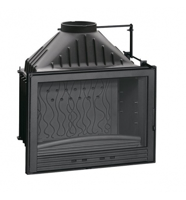 Чугунная каминная топка Invicta Hearth 700 compact with flue valve (2018)